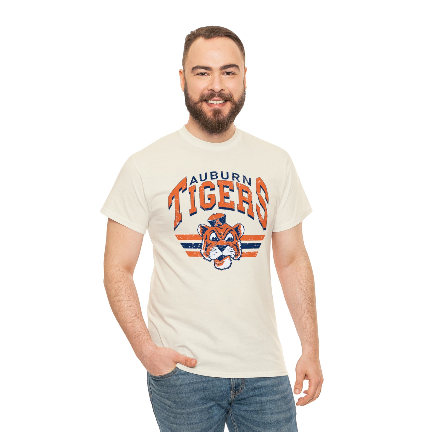 Retro Auburn Tee