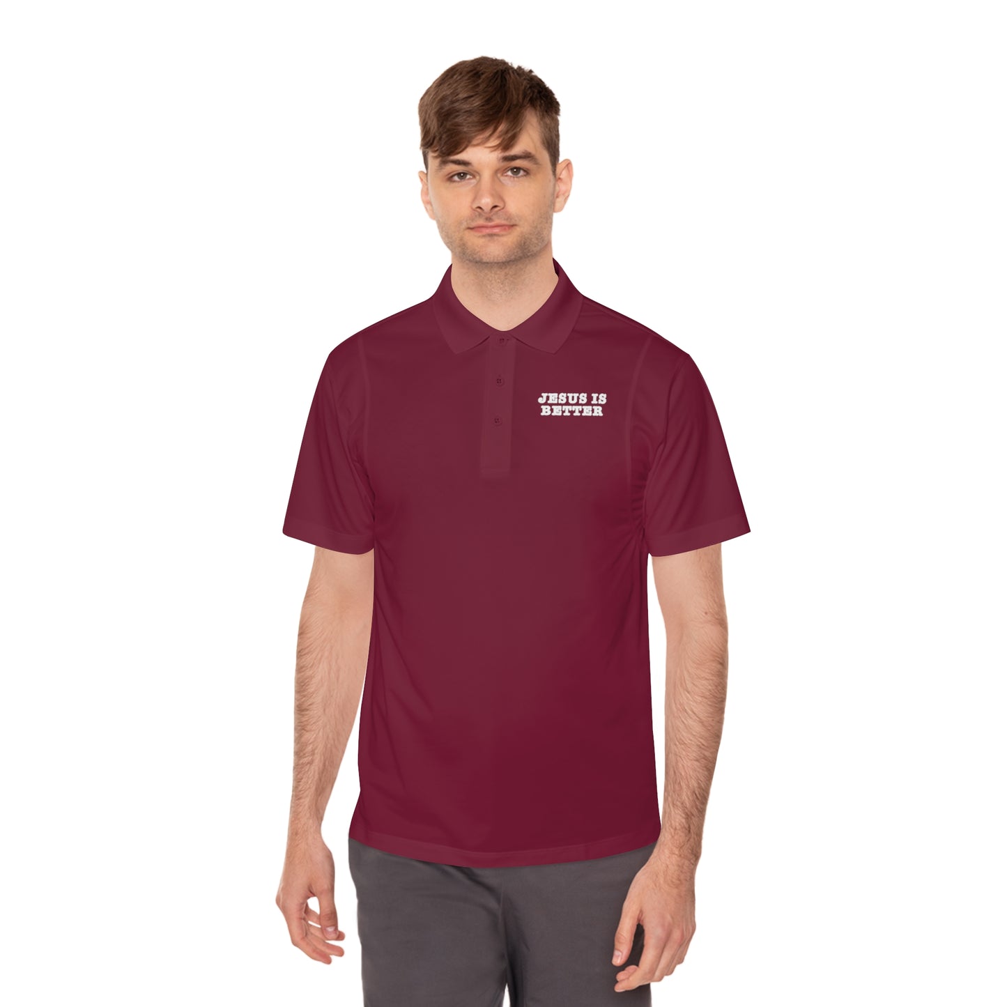 Men's Jesus is Better Polo