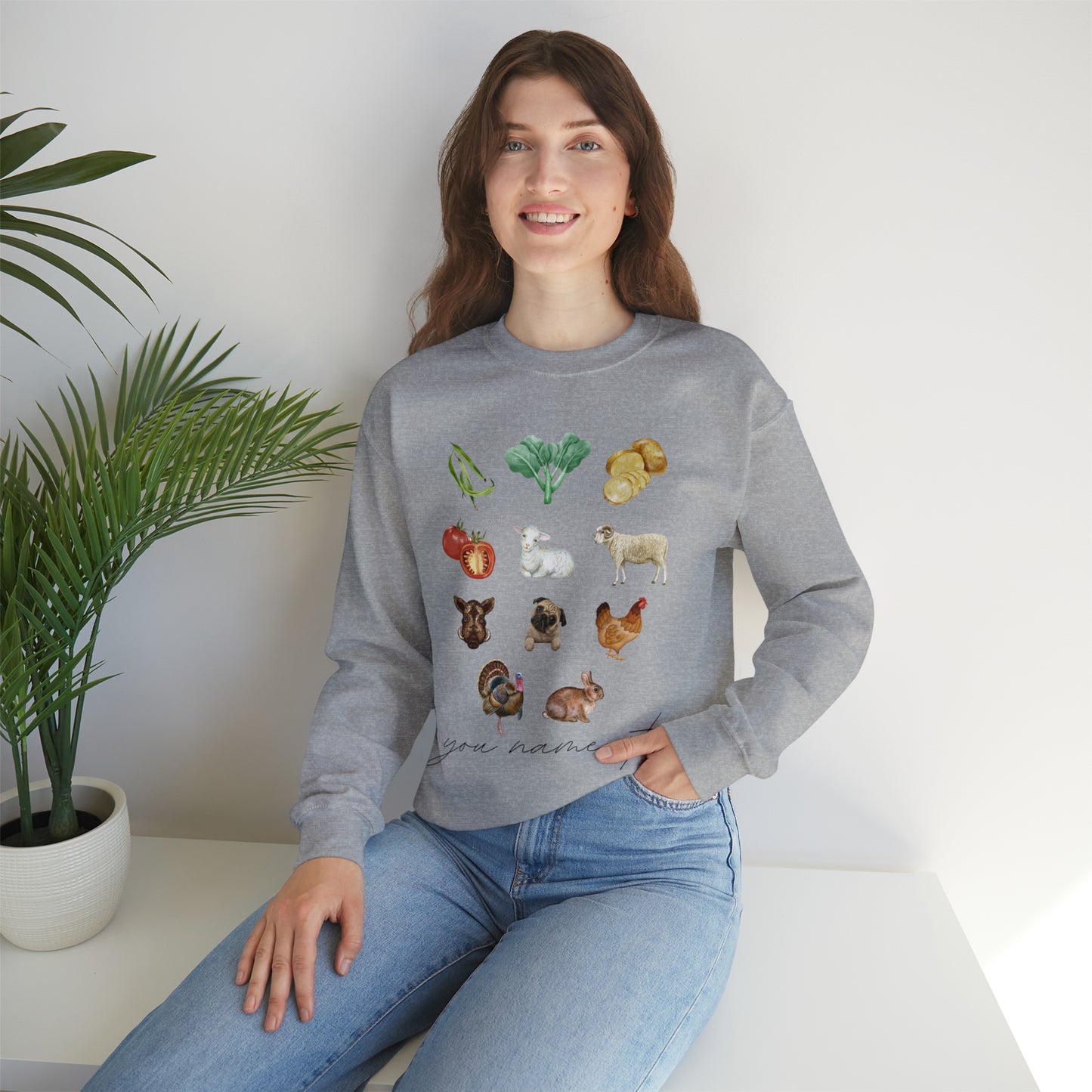 You Name It Extended Sweatshirt