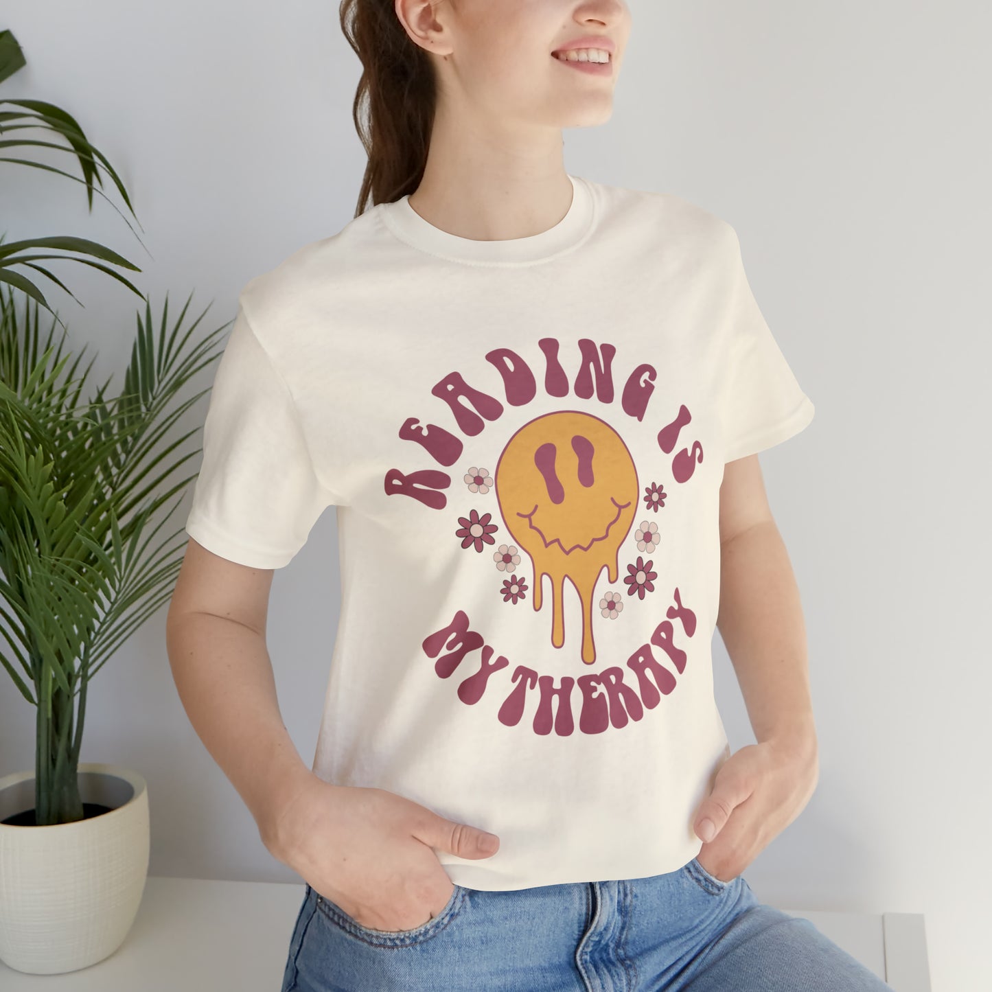 Reading Therapy Tee