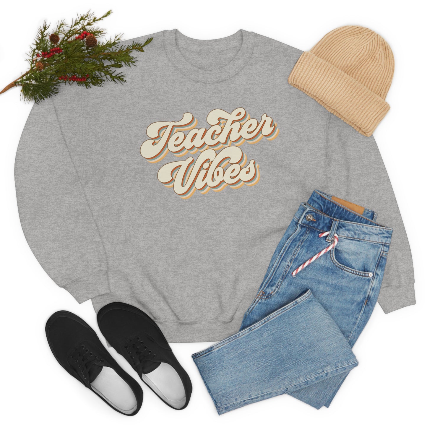 Teacher Vibes Sweatshirt