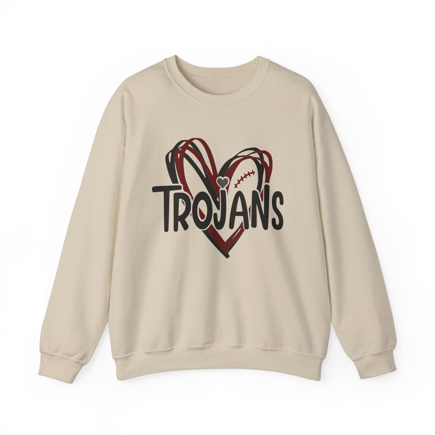 Trojans Love Crewneck