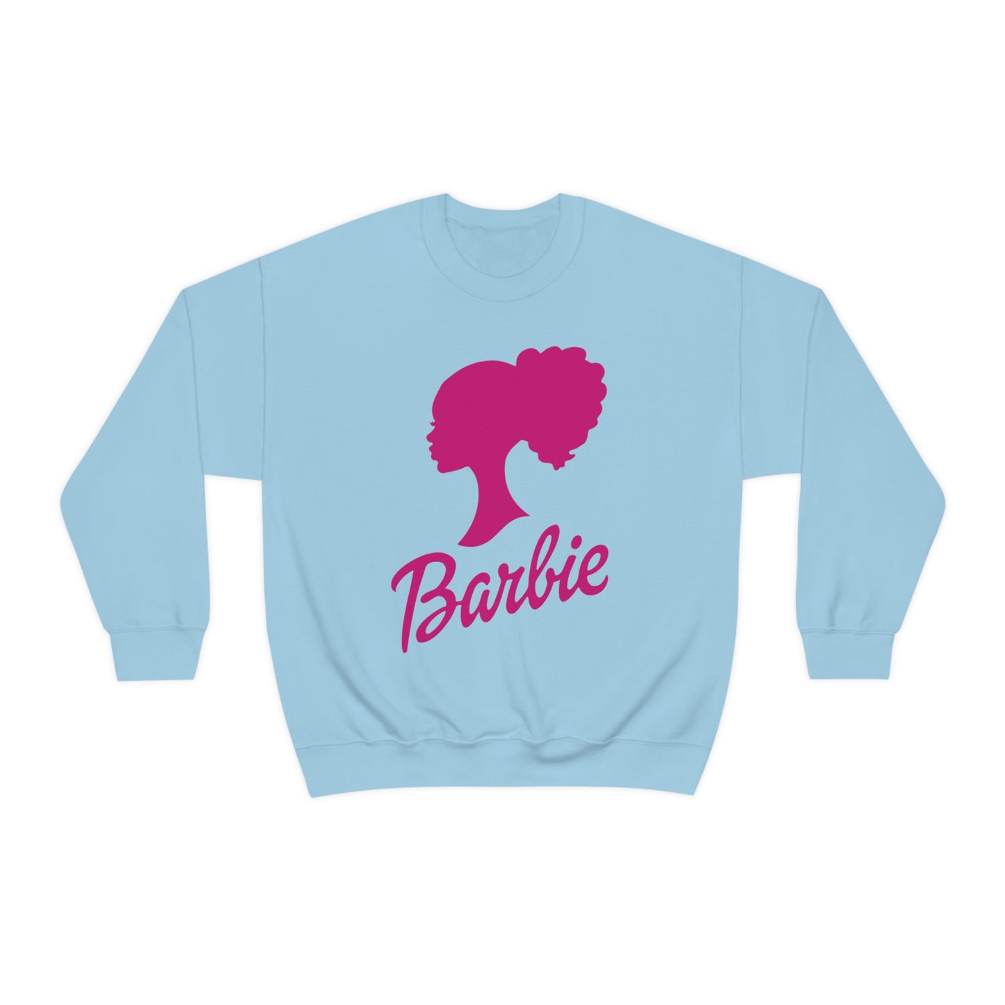 Curly Barbie Silhouette Sweatshirt
