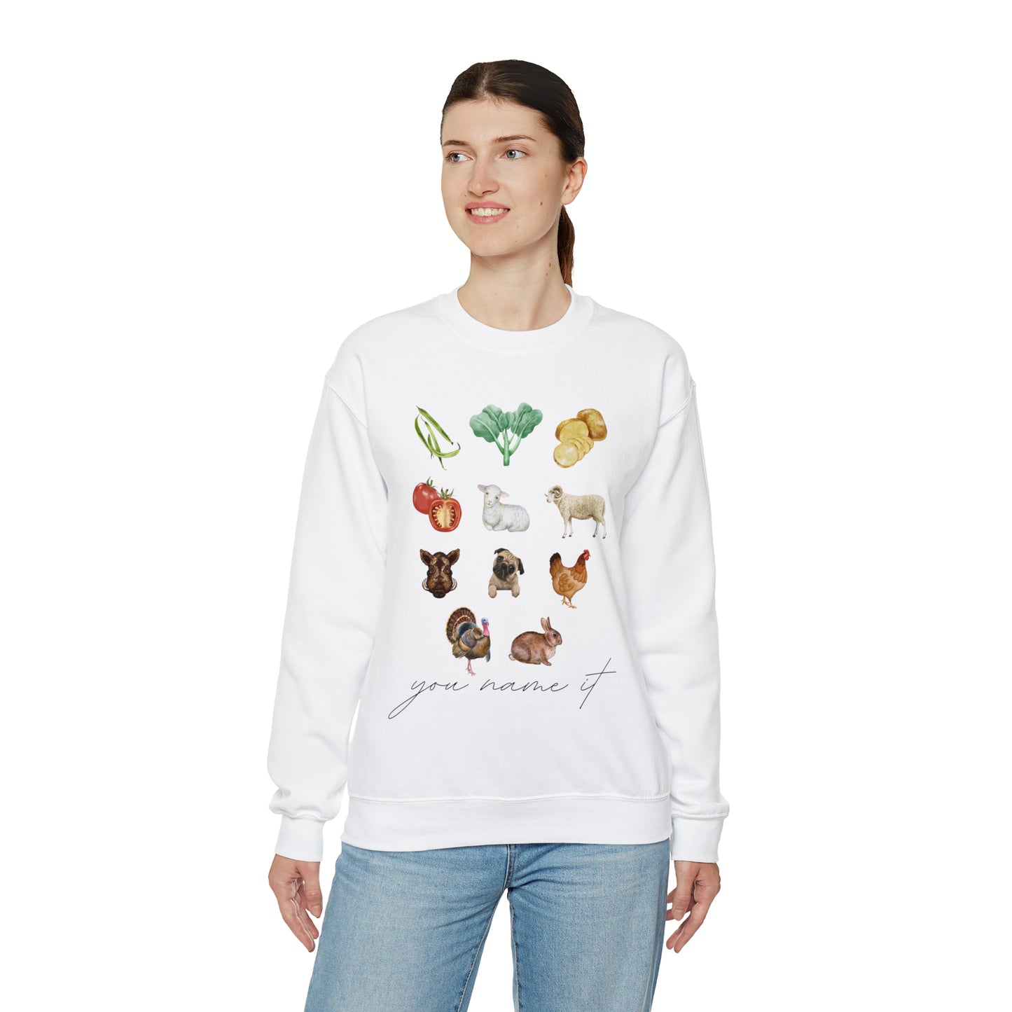You Name It Extended Sweatshirt