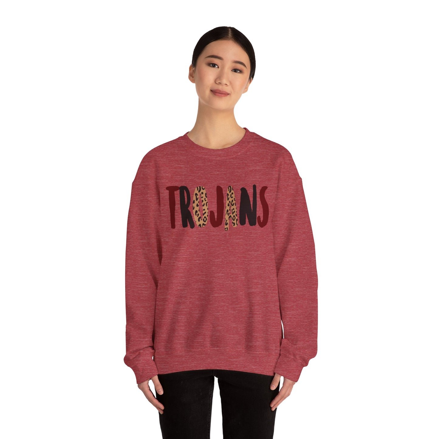 Boujee Trojans Crewneck