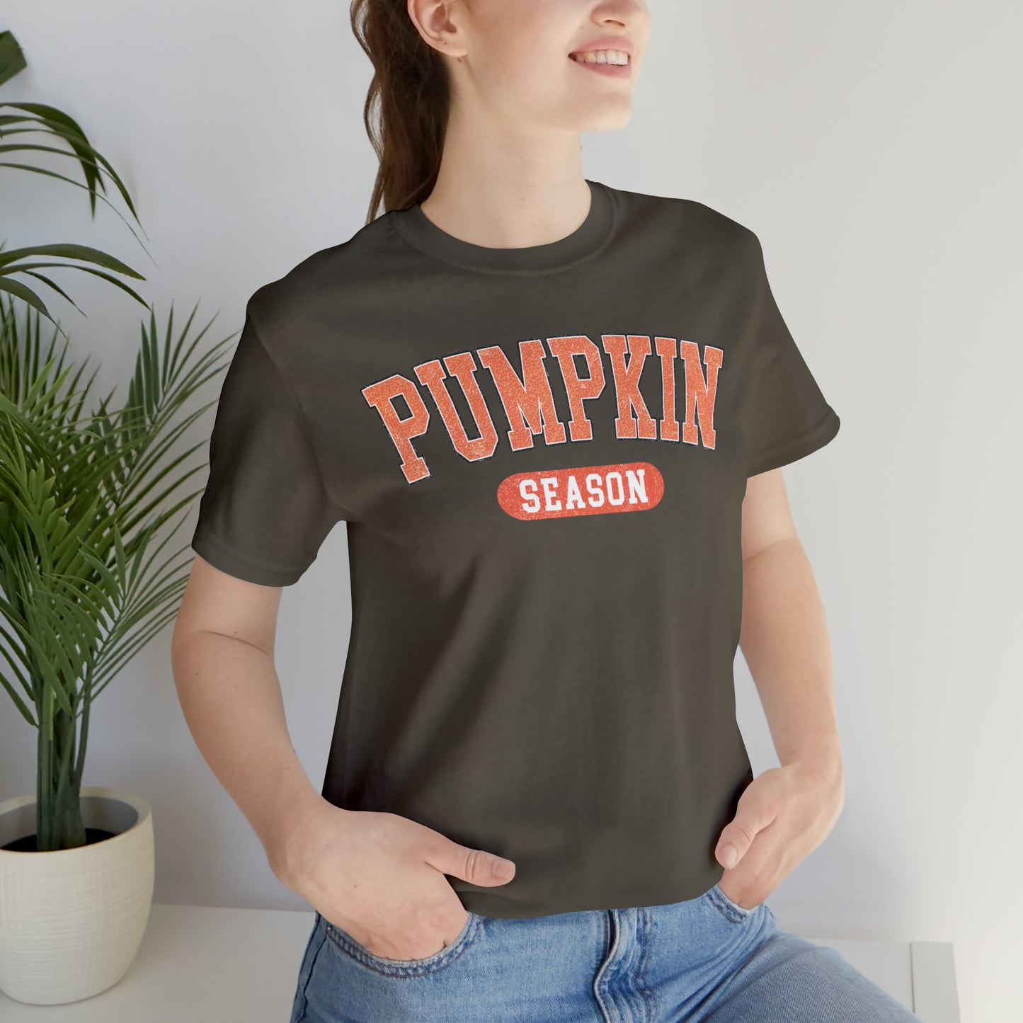 Pumpkin Season Block Tee