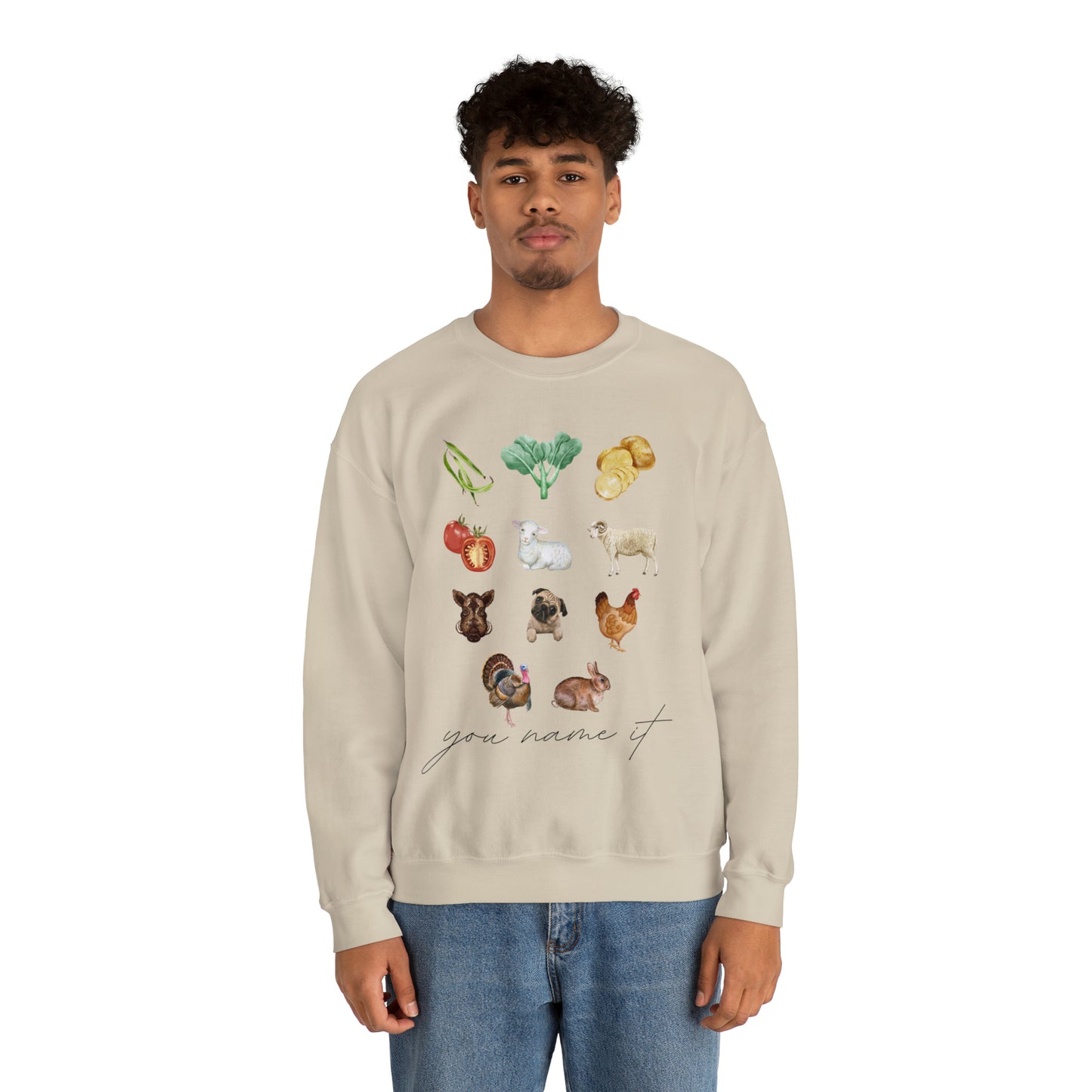 You Name It Extended Sweatshirt
