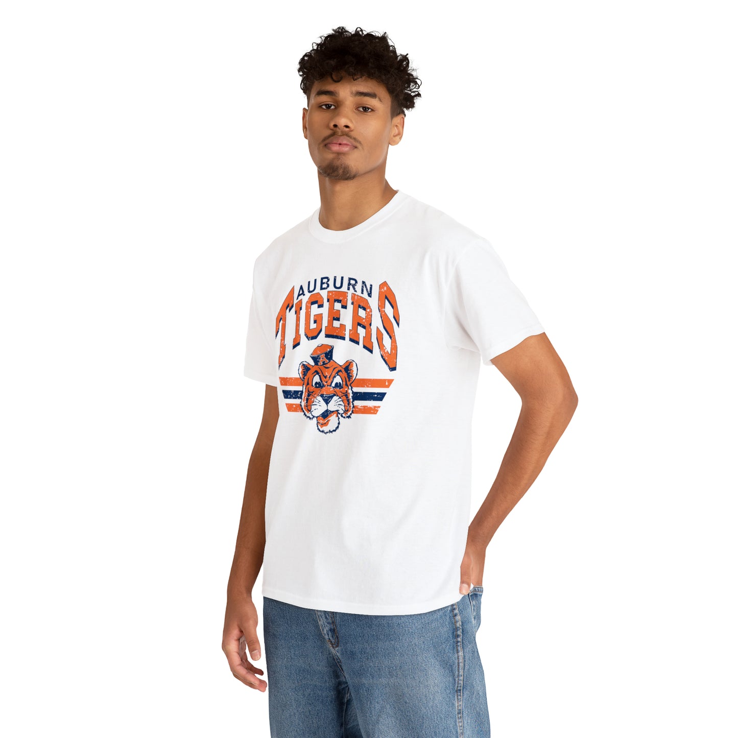 Retro Auburn Tee