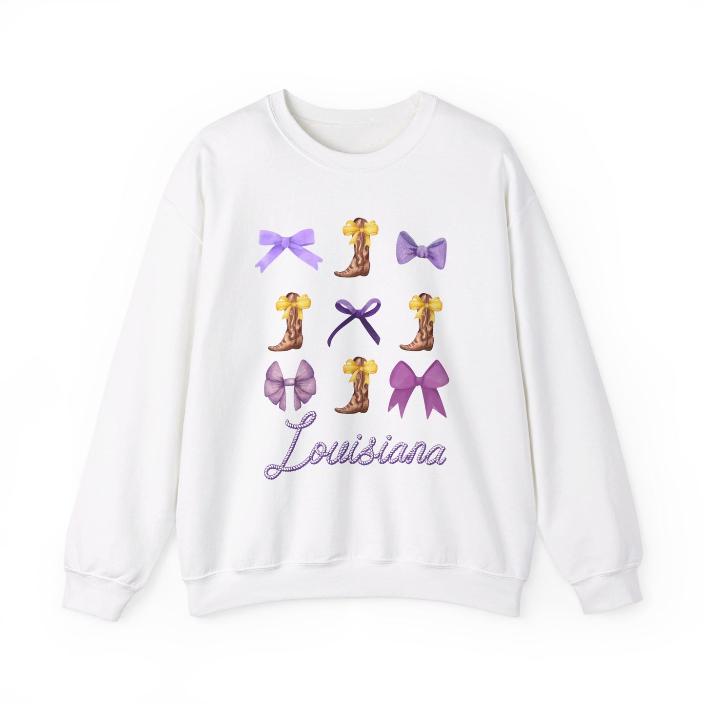 Louisiana Bow Crewneck