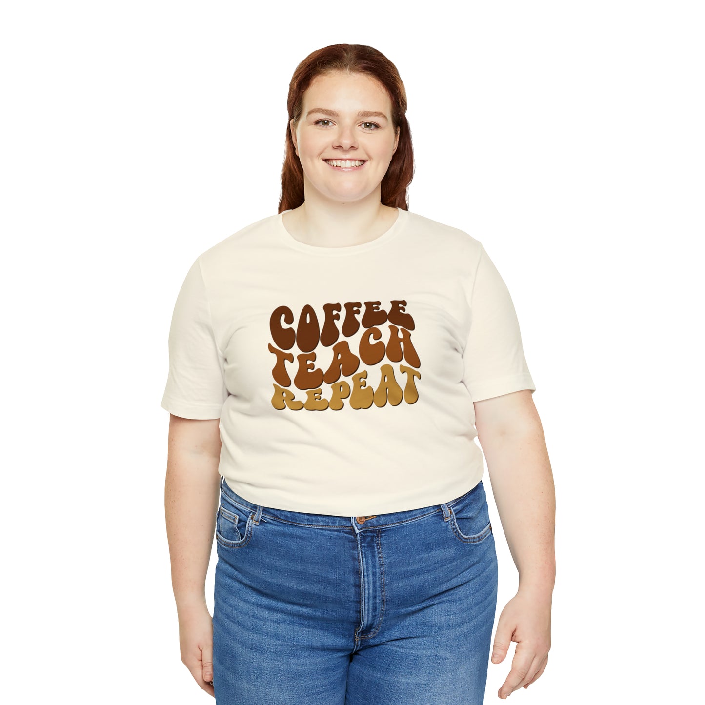 Coffee Teach Repeat Tee