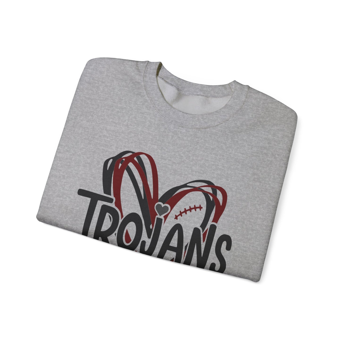 Trojans Love Crewneck