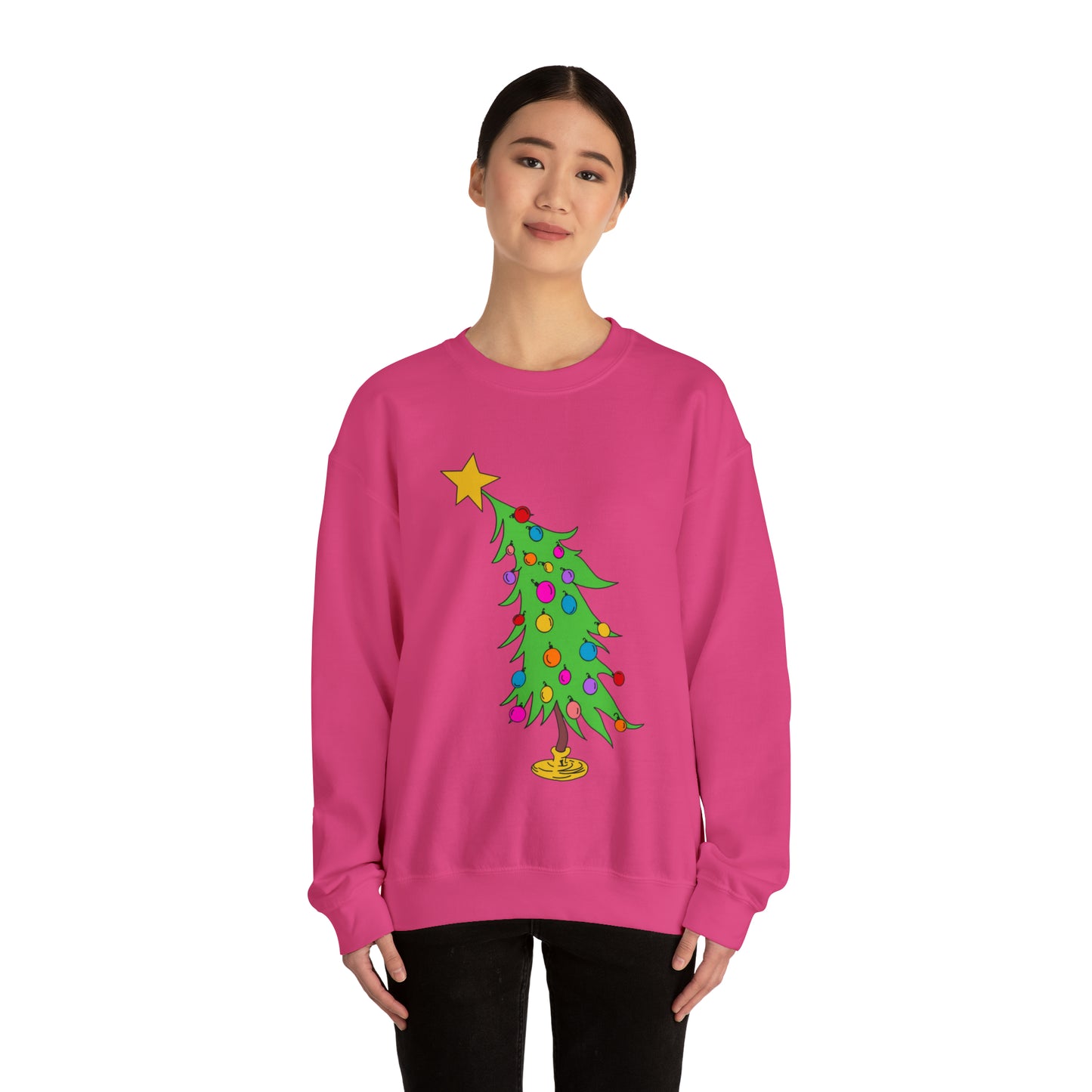 Grinch Tree Sweatshirt