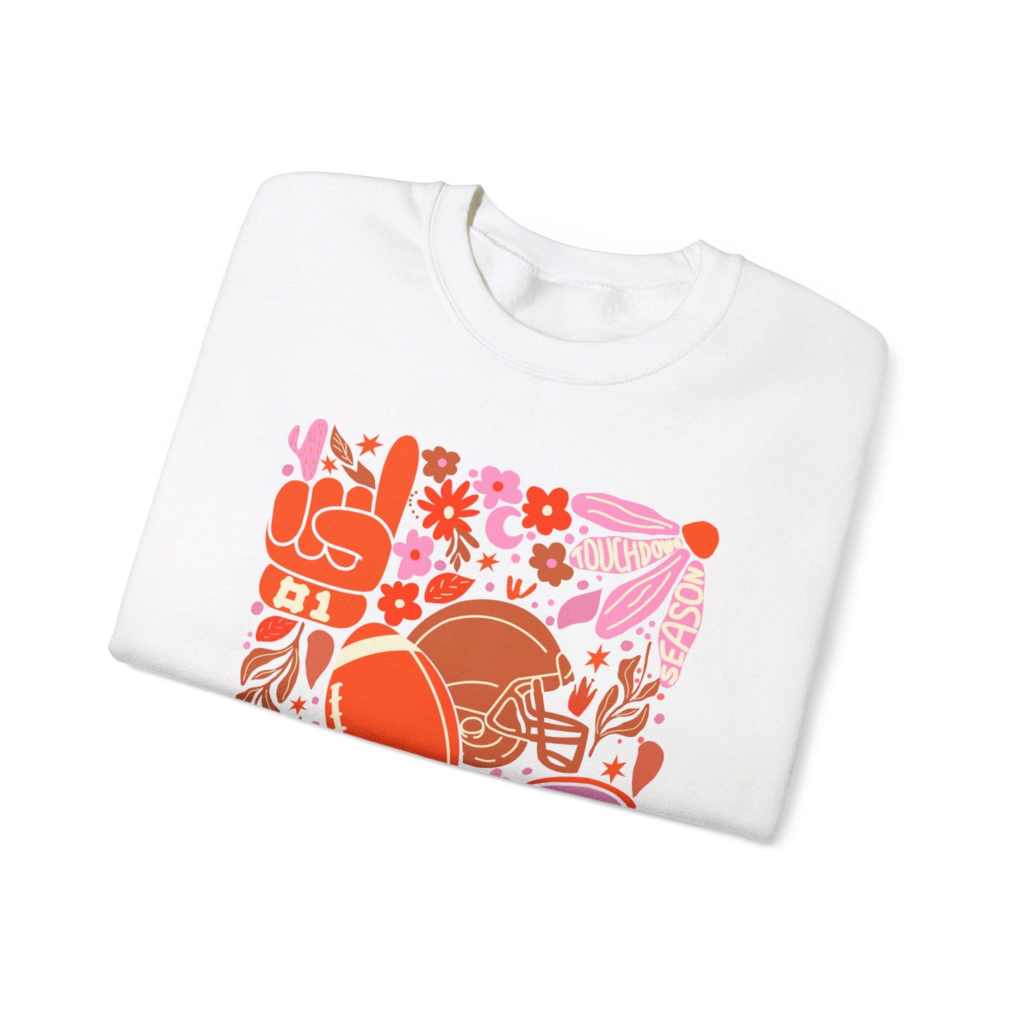 Funky Football Crewneck