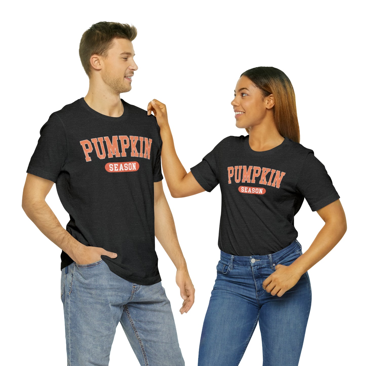 Pumpkin Season Block Tee