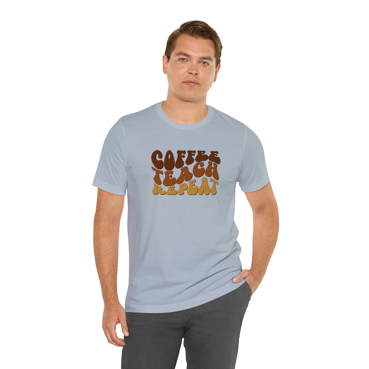 Coffee Teach Repeat Tee