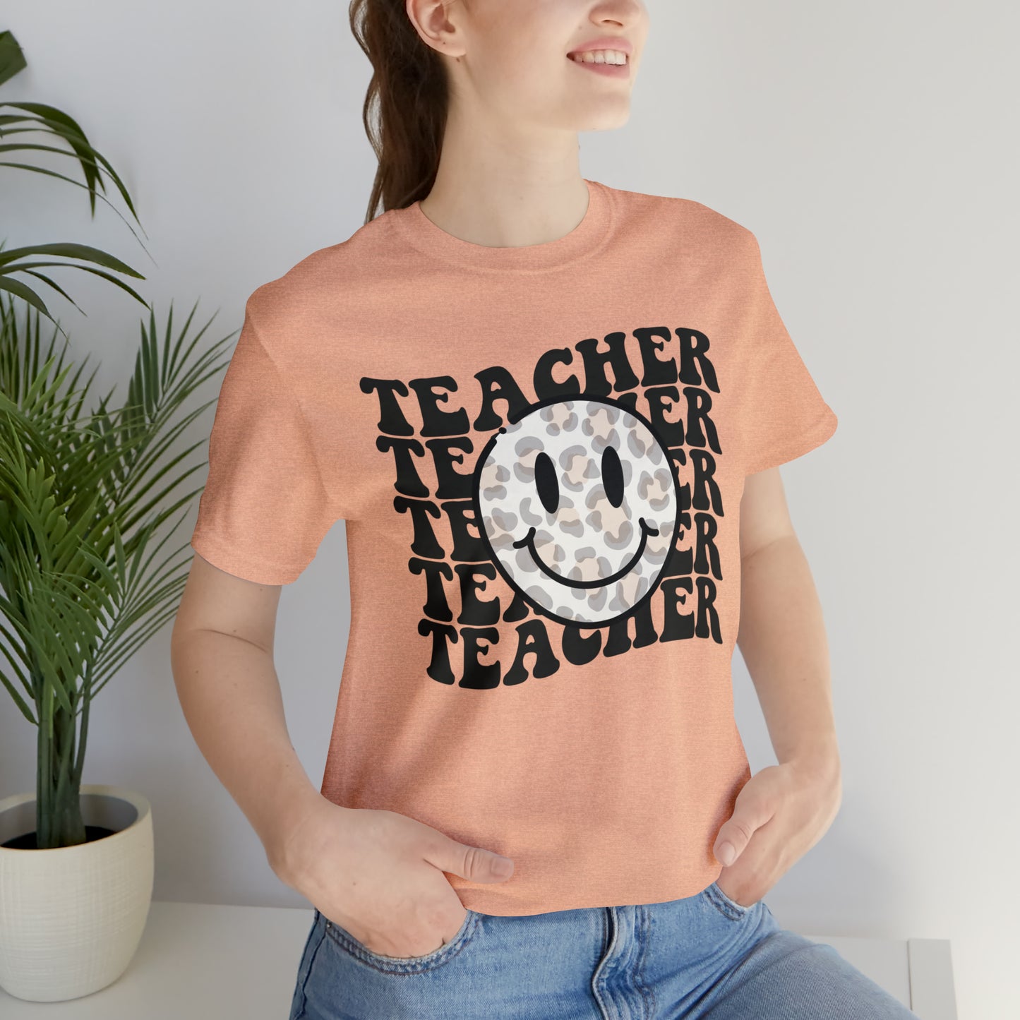 Smiley Teacher Tee