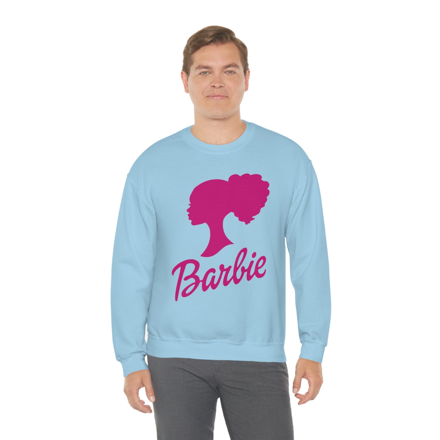 Curly Barbie Silhouette Sweatshirt