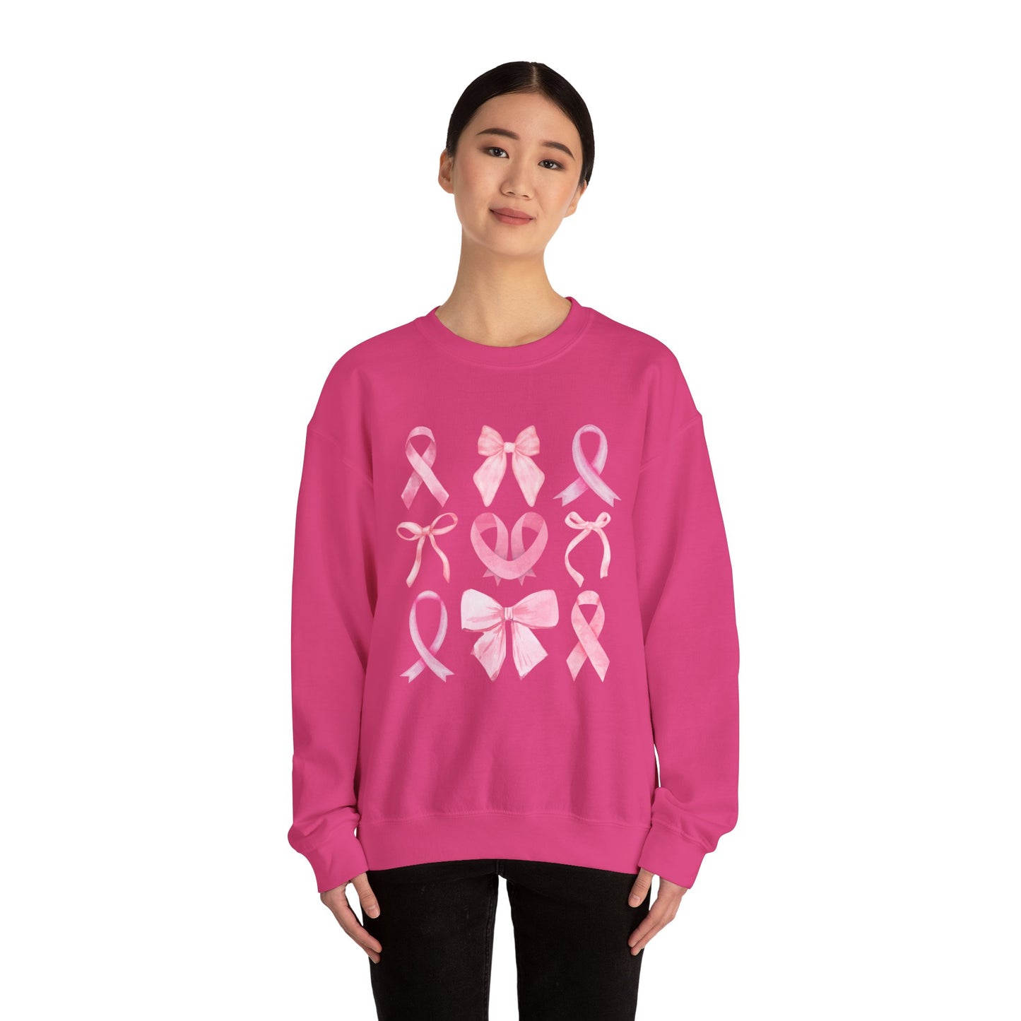 Pink Ribbons Crewneck