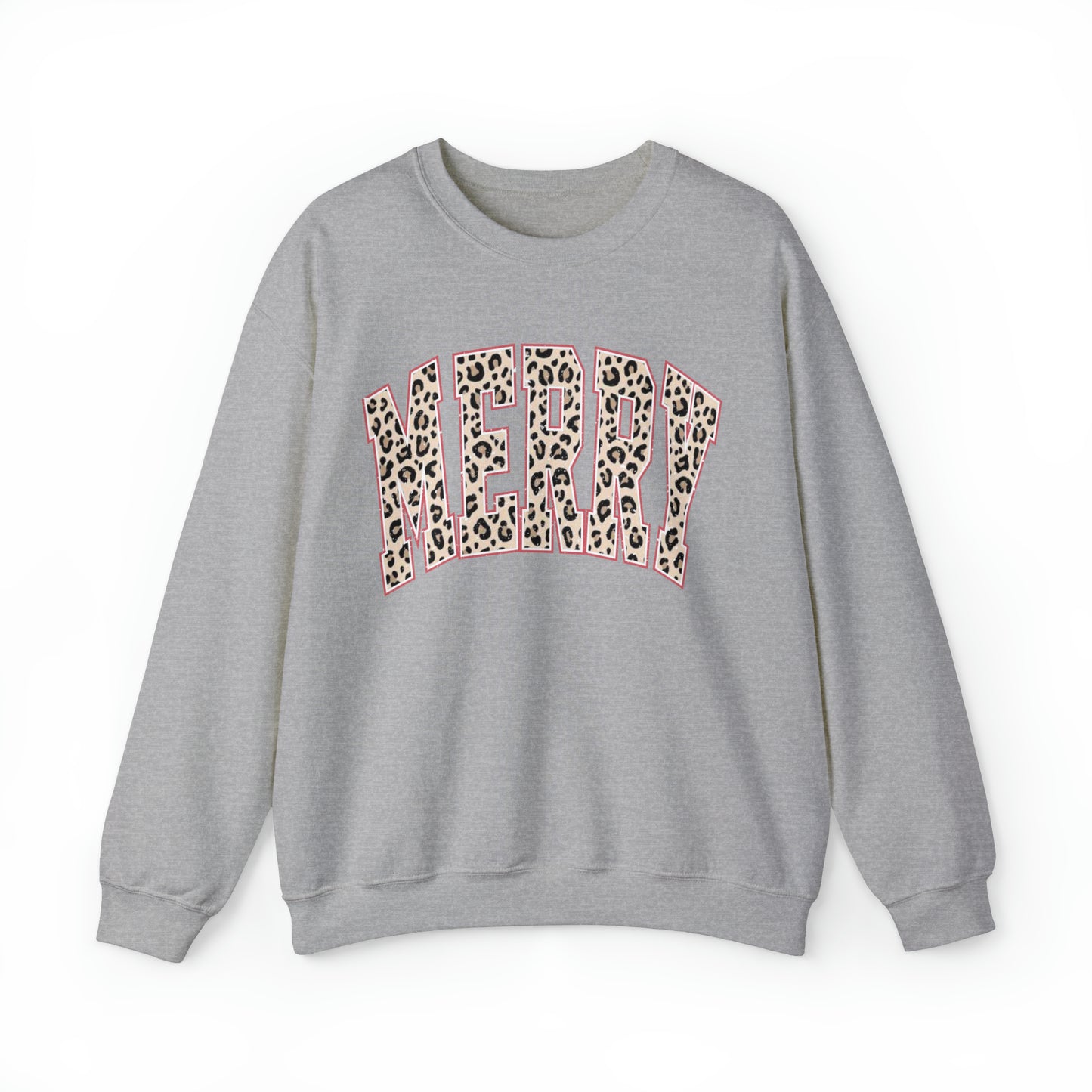 Merry Leopard Sweatshirt