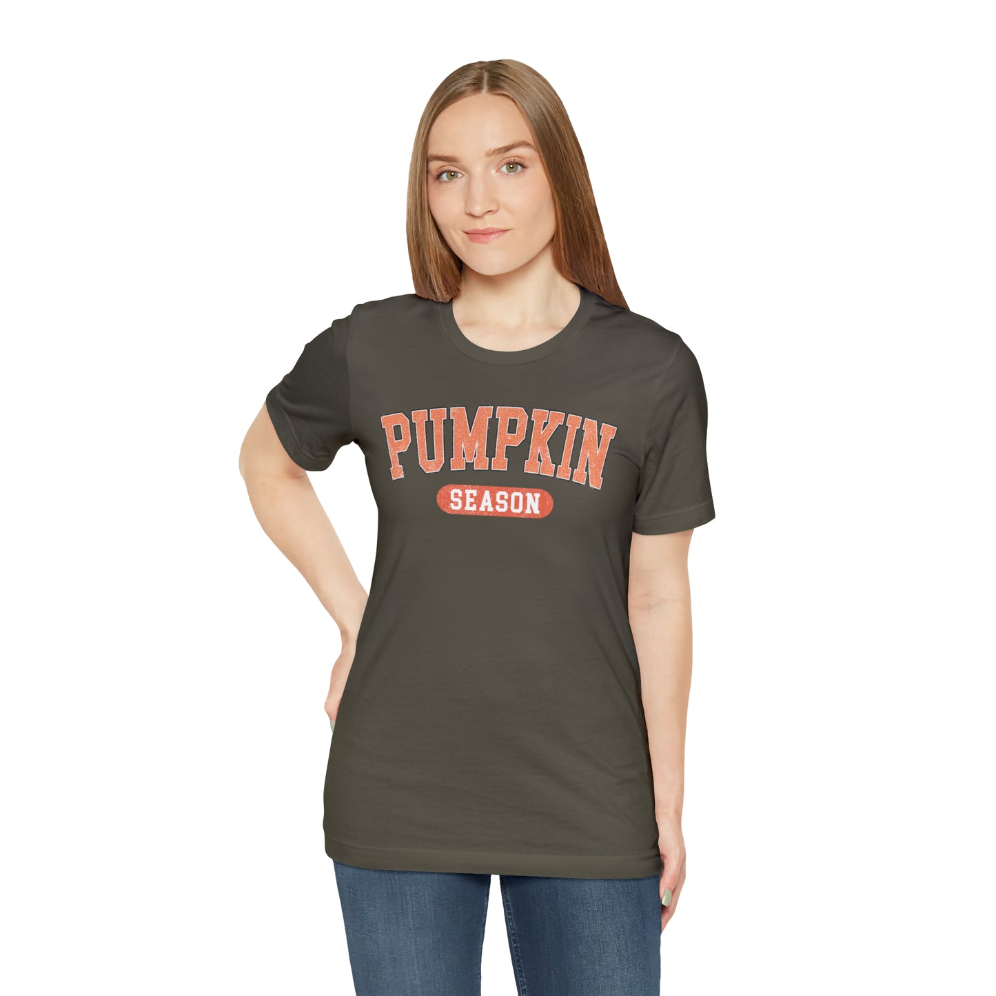 Pumpkin Season Block Tee