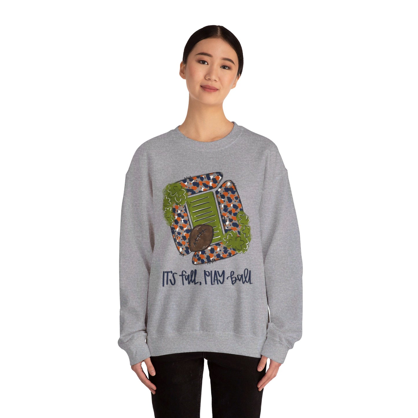 Auburn Play Ball Crewneck