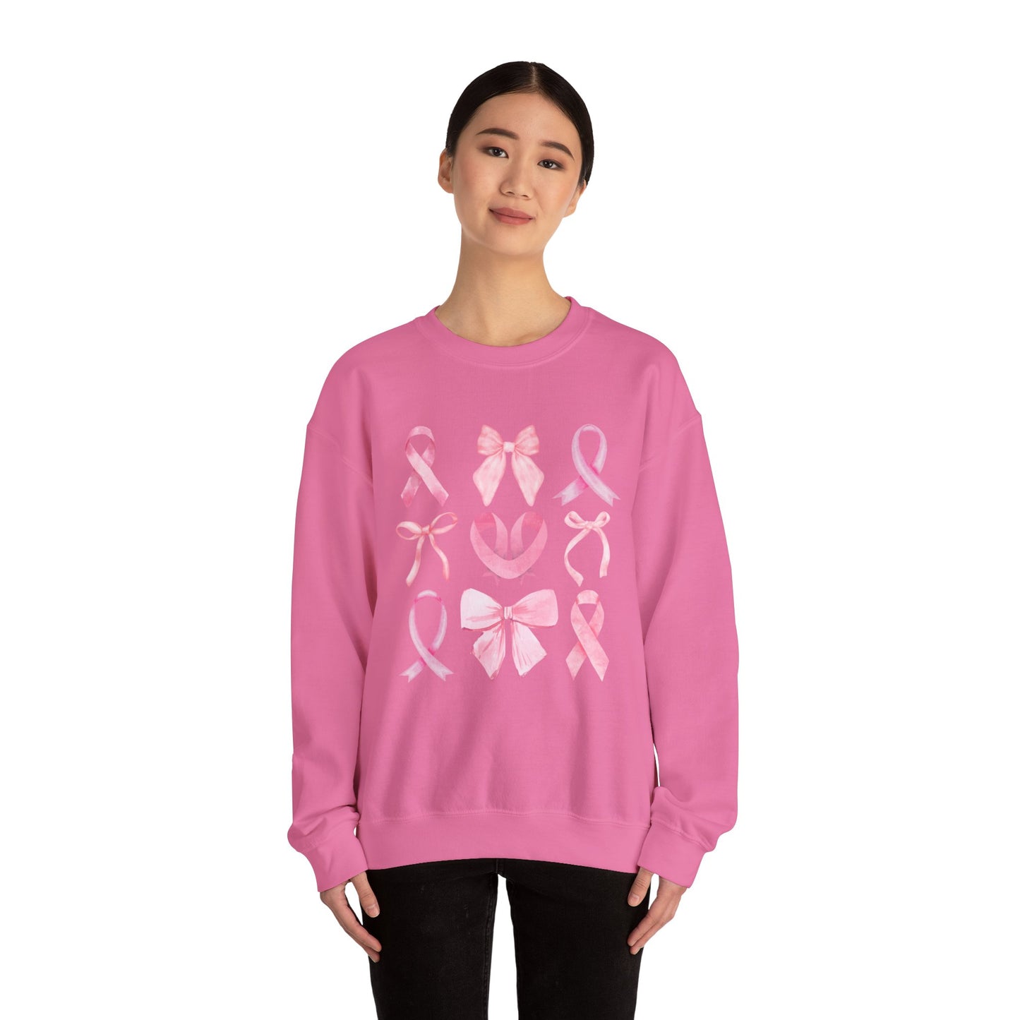 Pink Ribbons Crewneck