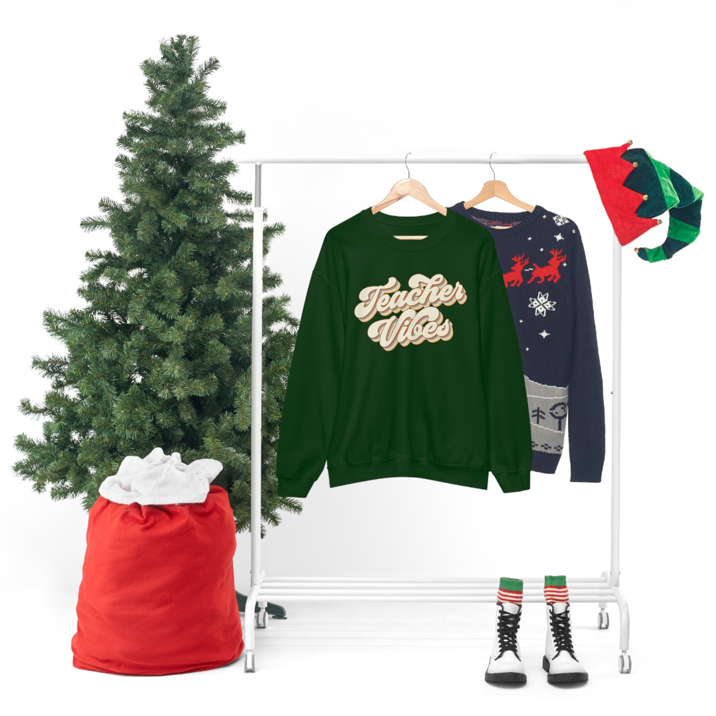 Teacher Vibes Sweatshirt