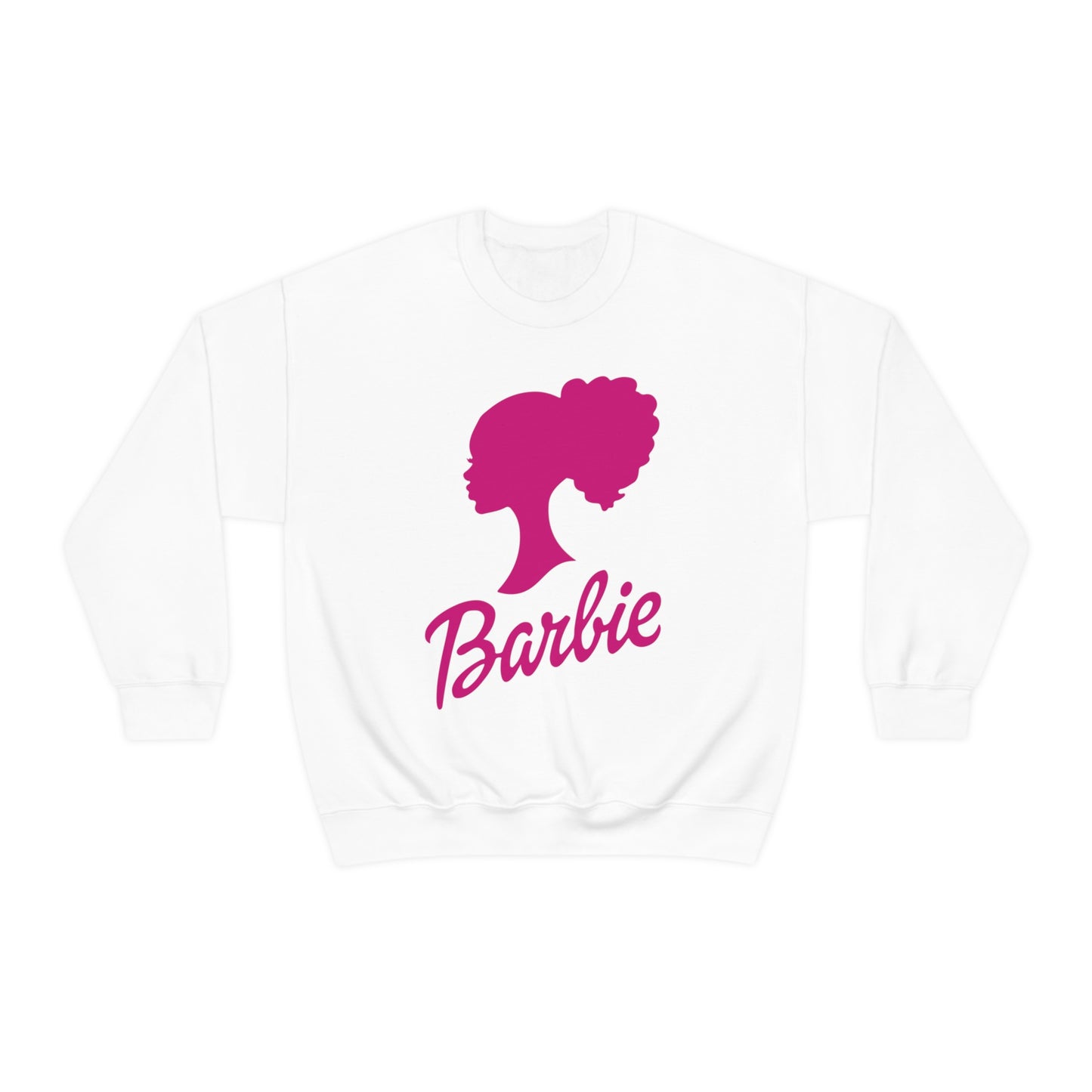 Curly Barbie Silhouette Sweatshirt