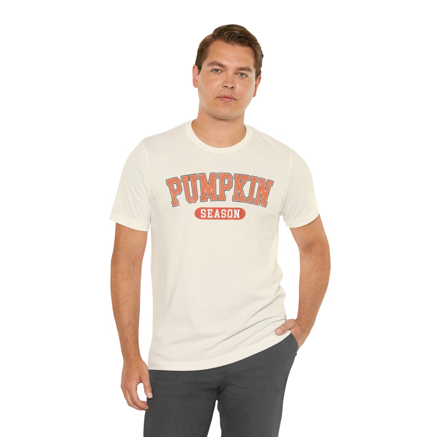 Pumpkin Season Block Tee