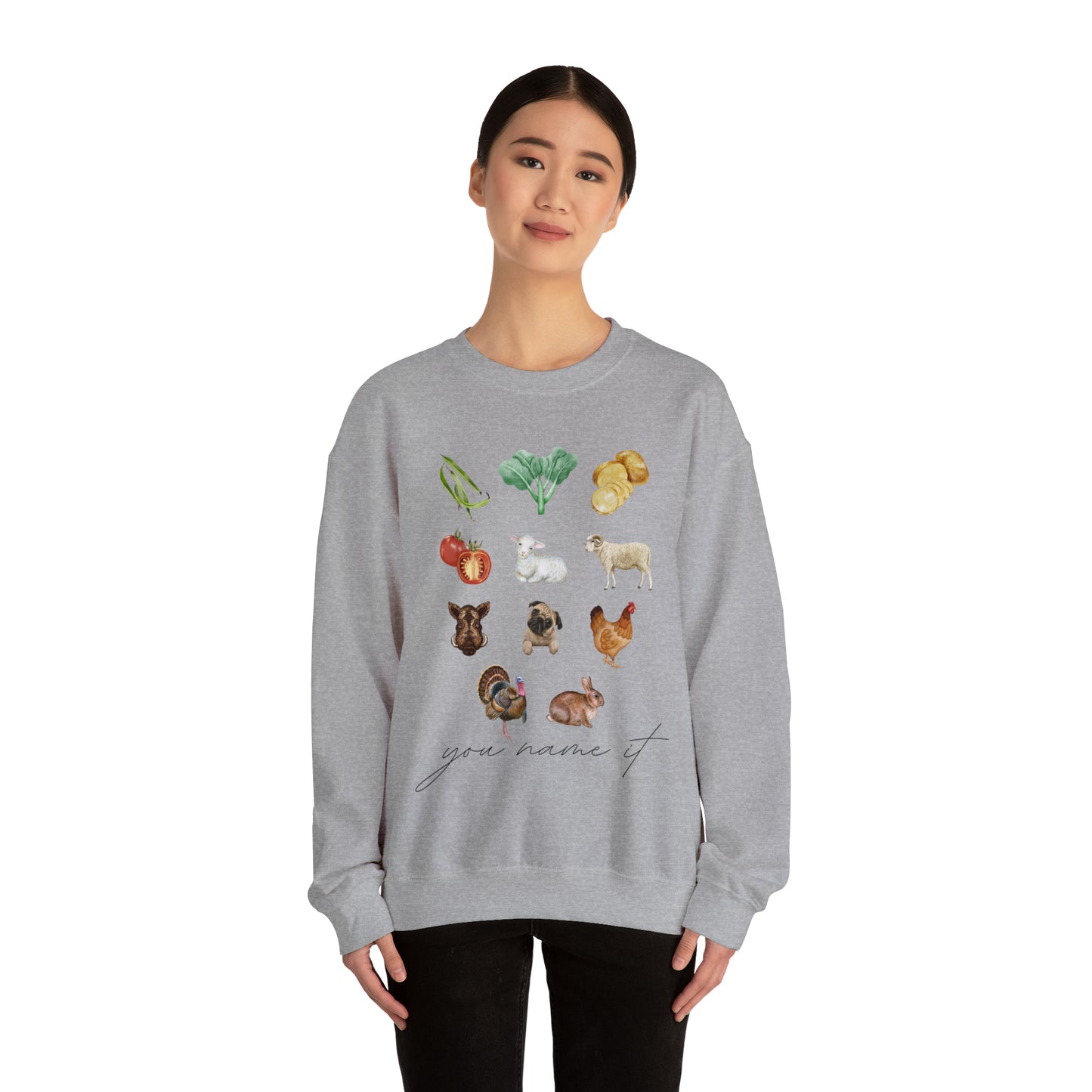 You Name It Extended Sweatshirt