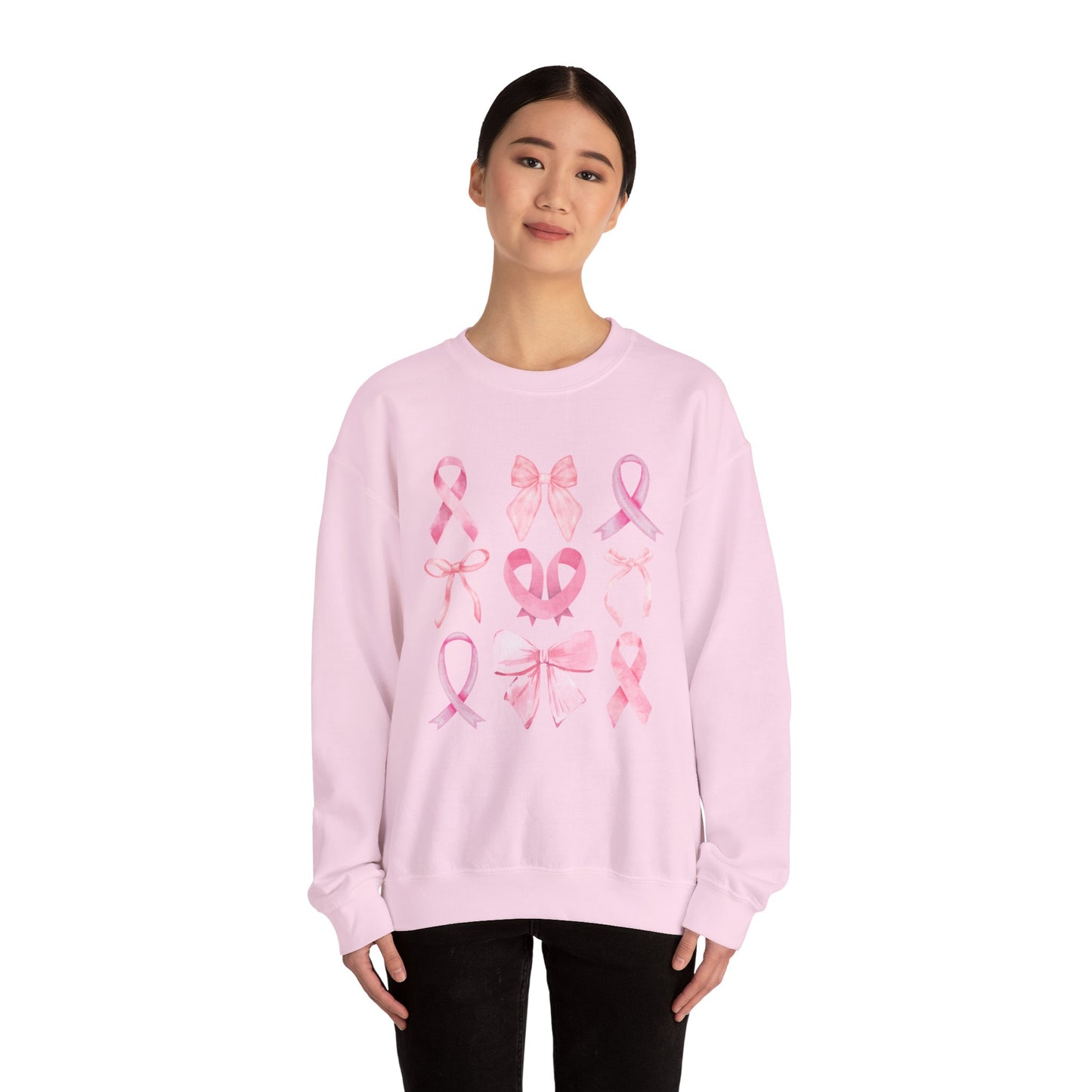 Pink Ribbons Crewneck