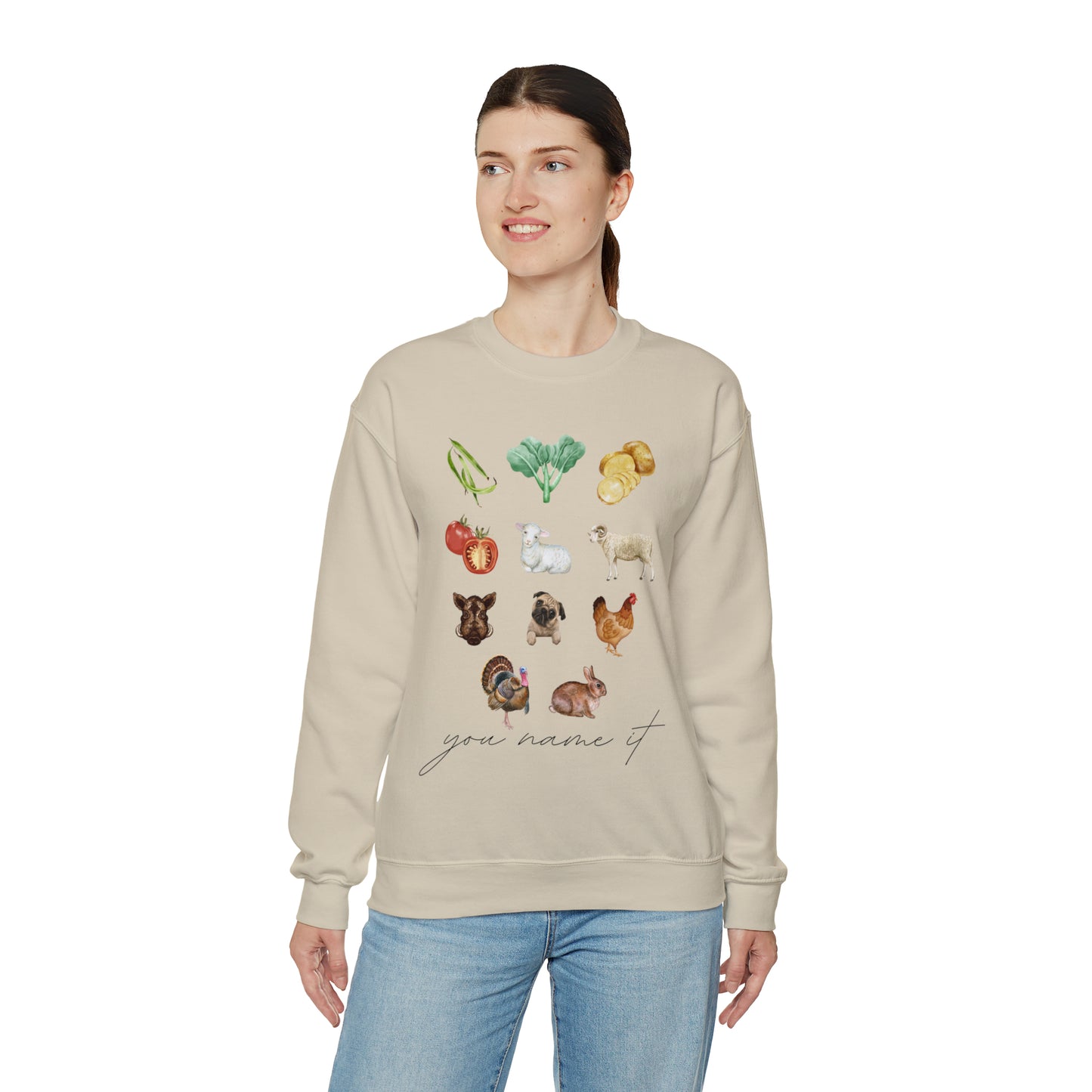 You Name It Extended Sweatshirt