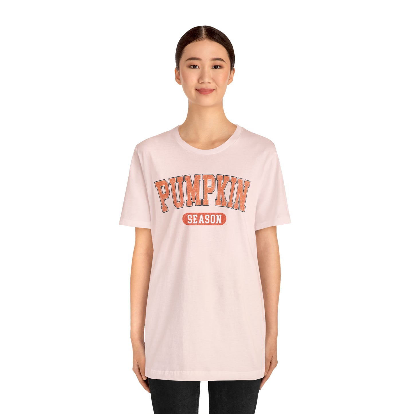 Pumpkin Season Block Tee