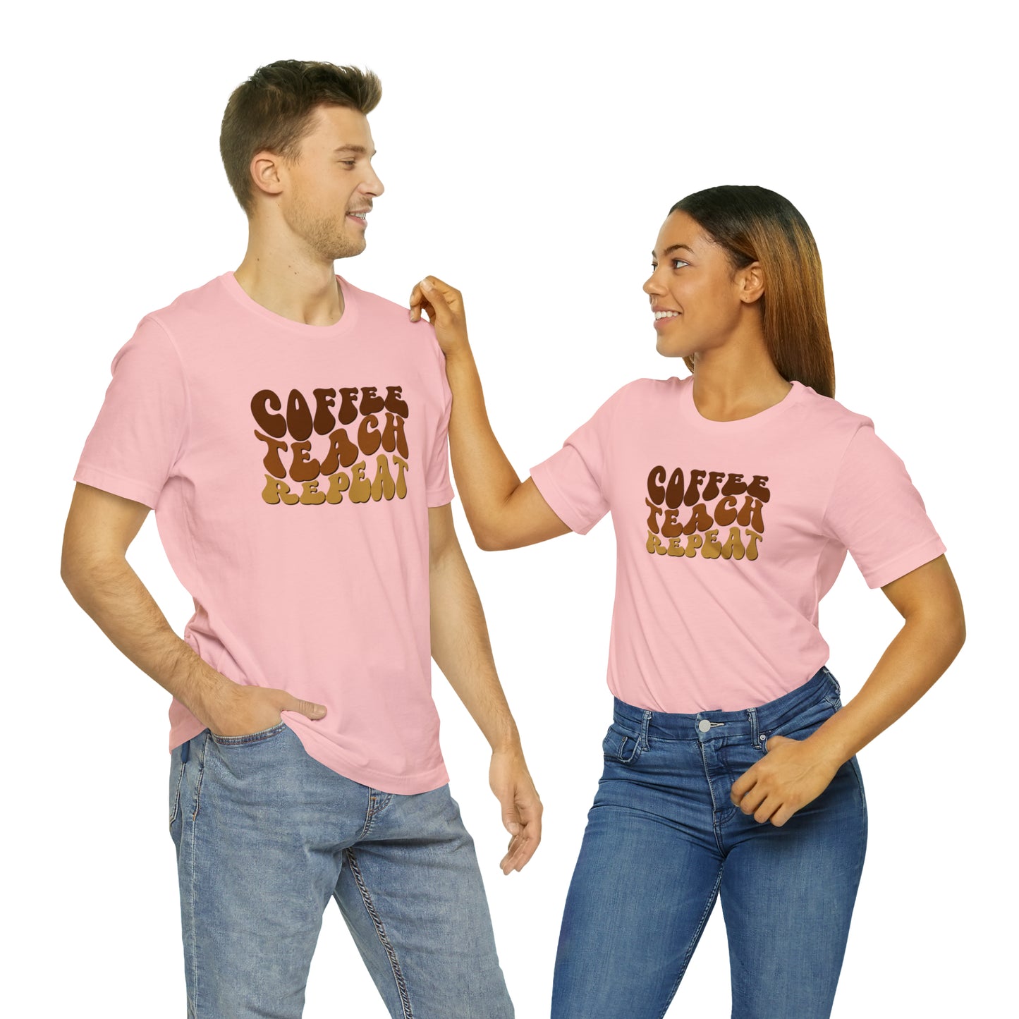 Coffee Teach Repeat Tee