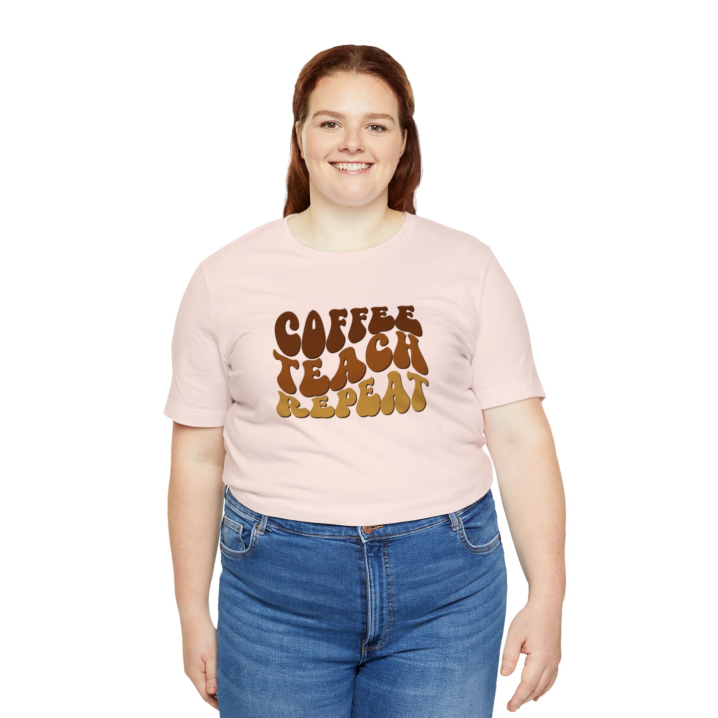 Coffee Teach Repeat Tee