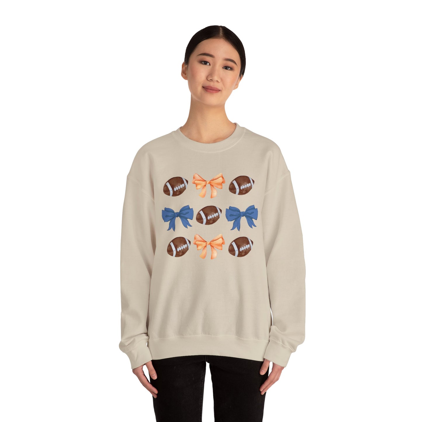 Auburn Bows & Throws Crewneck
