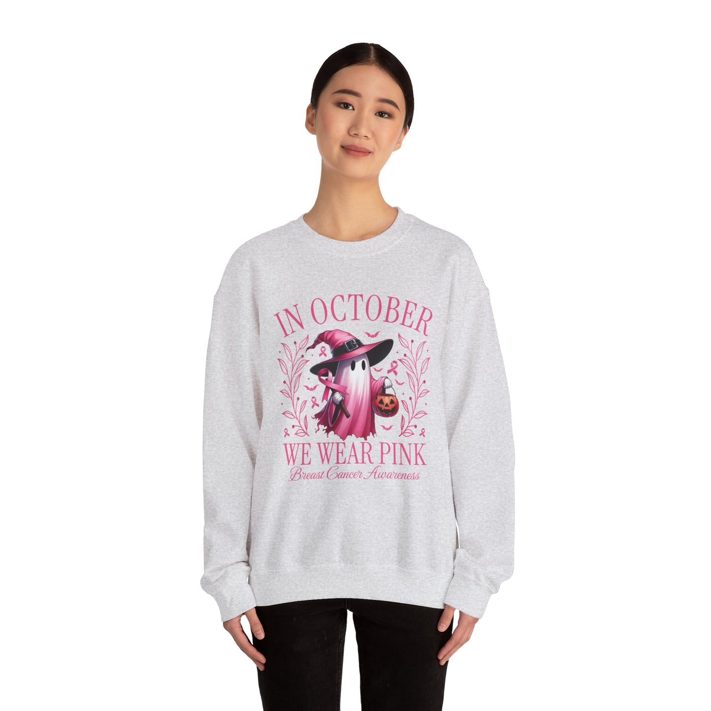 October Pink Crewneck