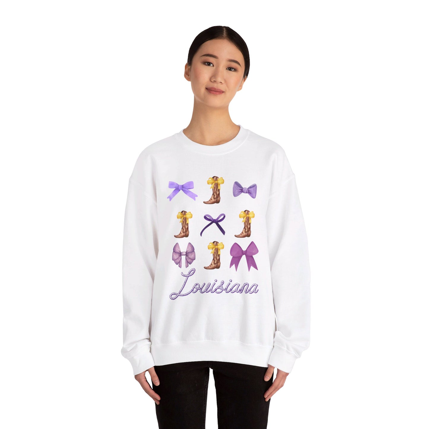 Louisiana Bow Crewneck