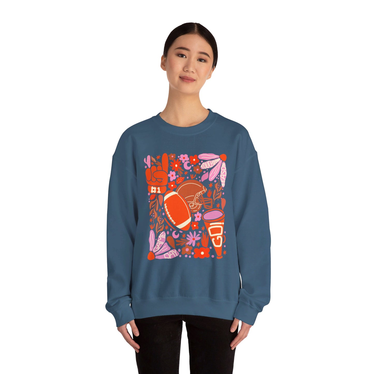 Funky Football Crewneck