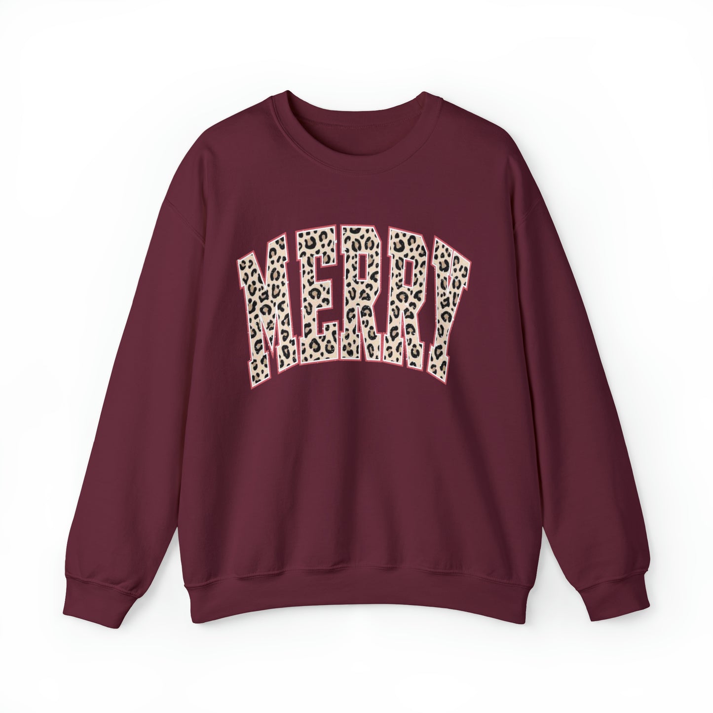 Merry Leopard Sweatshirt