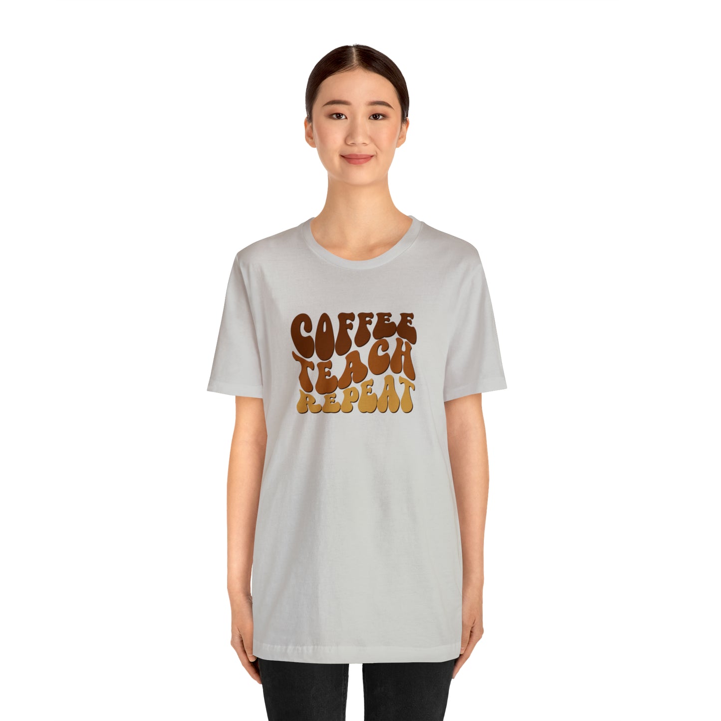 Coffee Teach Repeat Tee