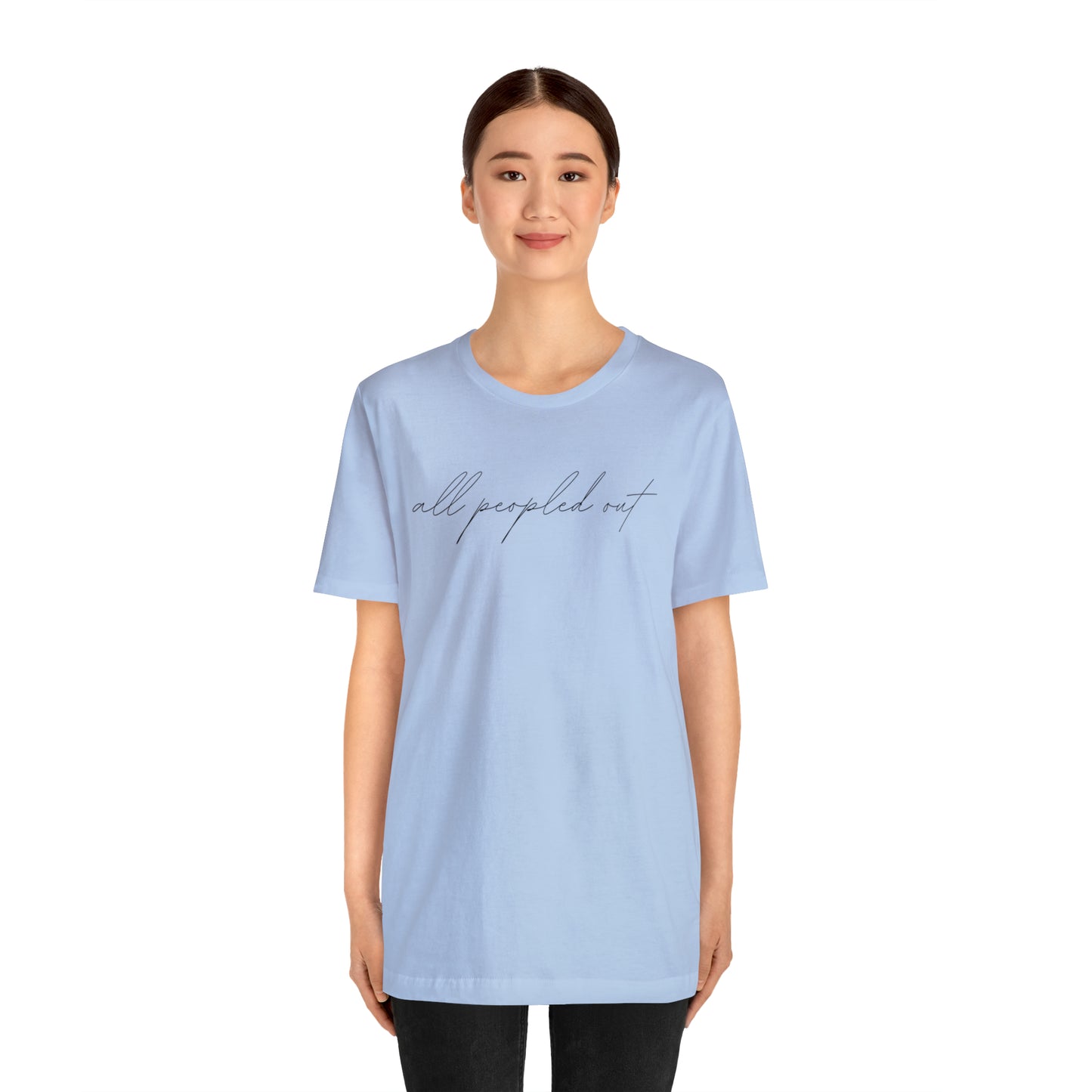 All Peopled Out Script