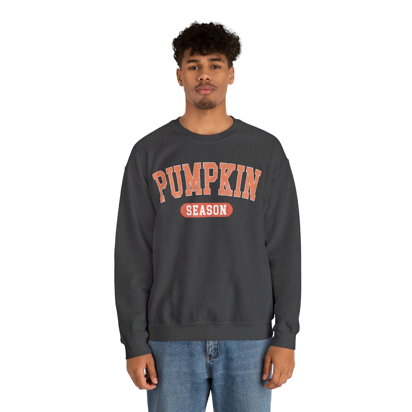 Pumpkin Season Block Sweatshirt