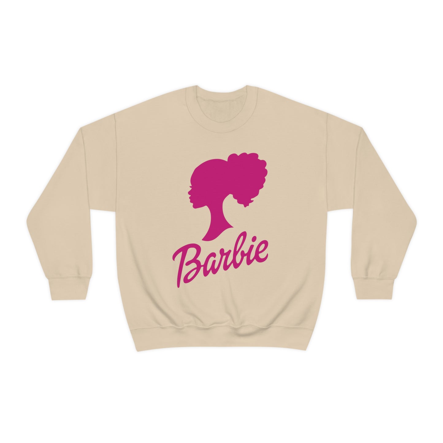 Curly Barbie Silhouette Sweatshirt
