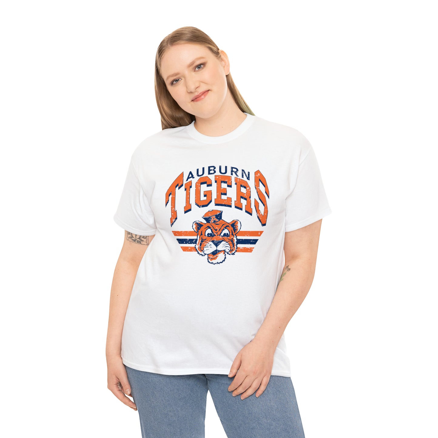 Retro Auburn Tee