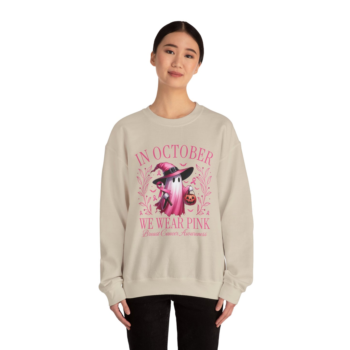 October Pink Crewneck