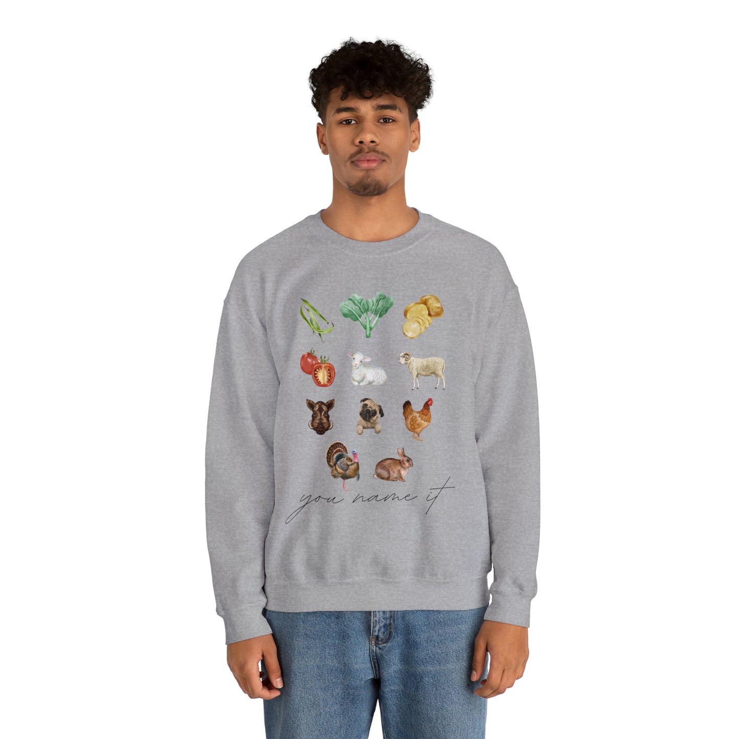 You Name It Extended Sweatshirt