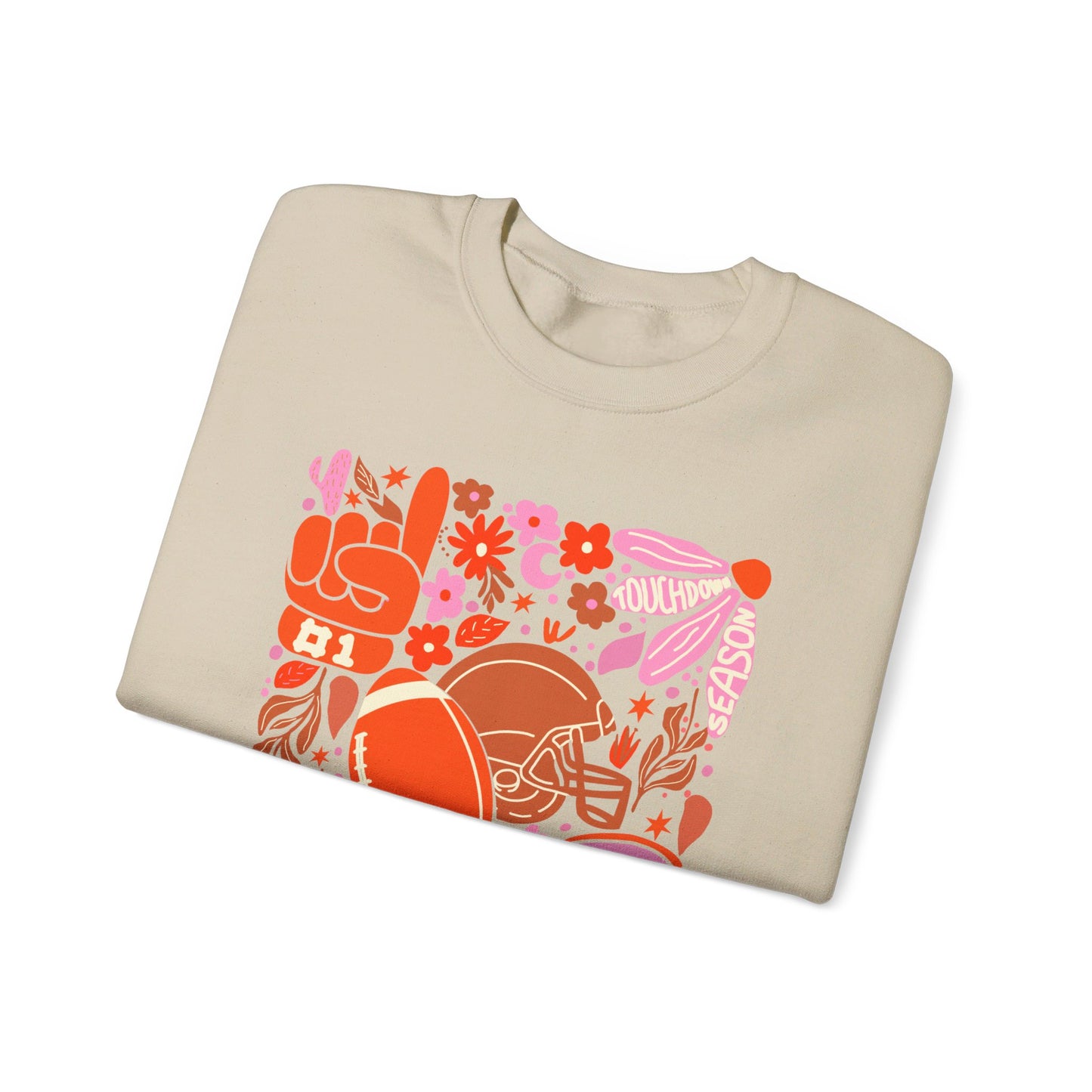 Funky Football Crewneck