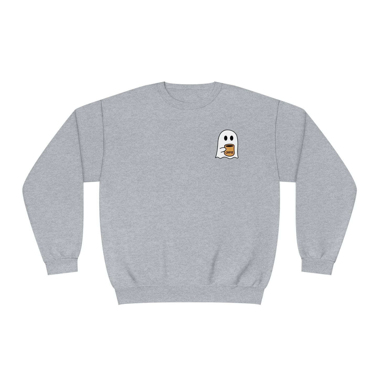 Coffee Ghost Pocket Sweatshirt