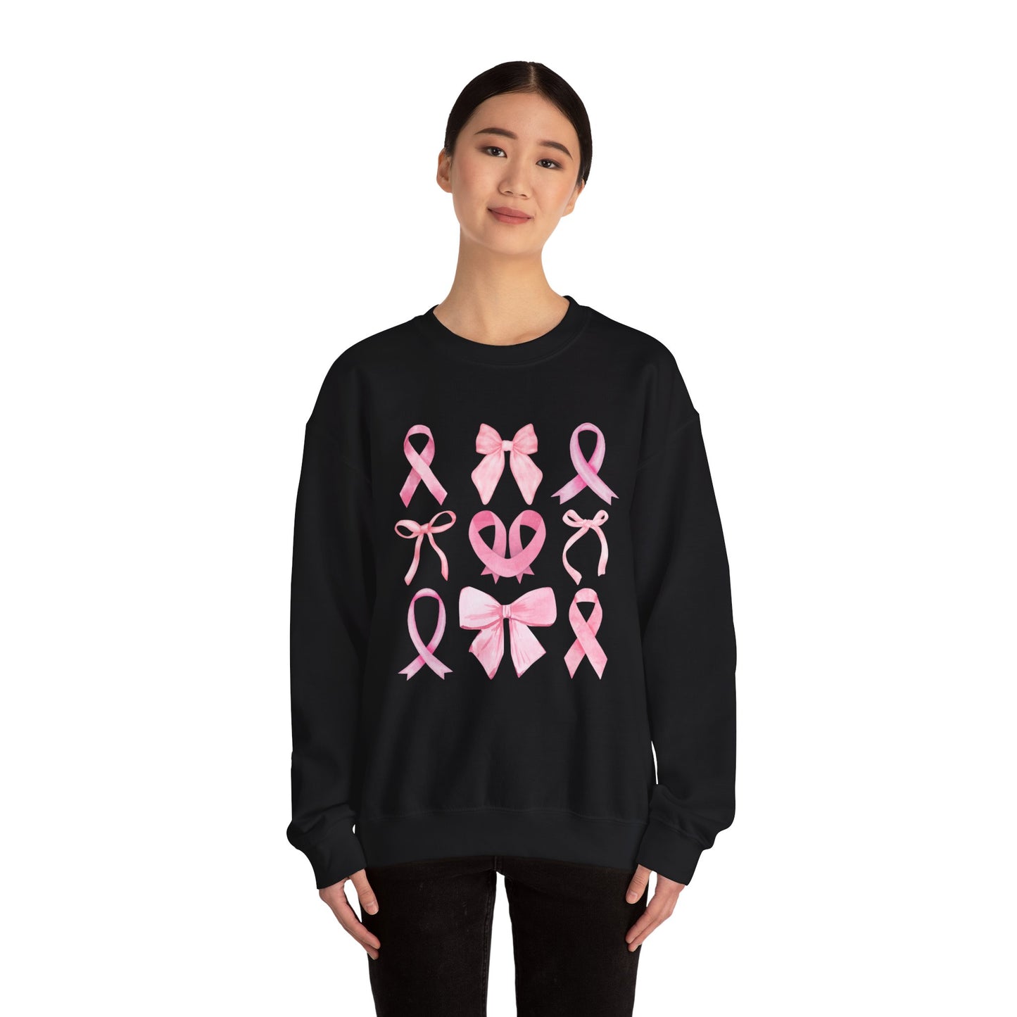 Pink Ribbons Crewneck